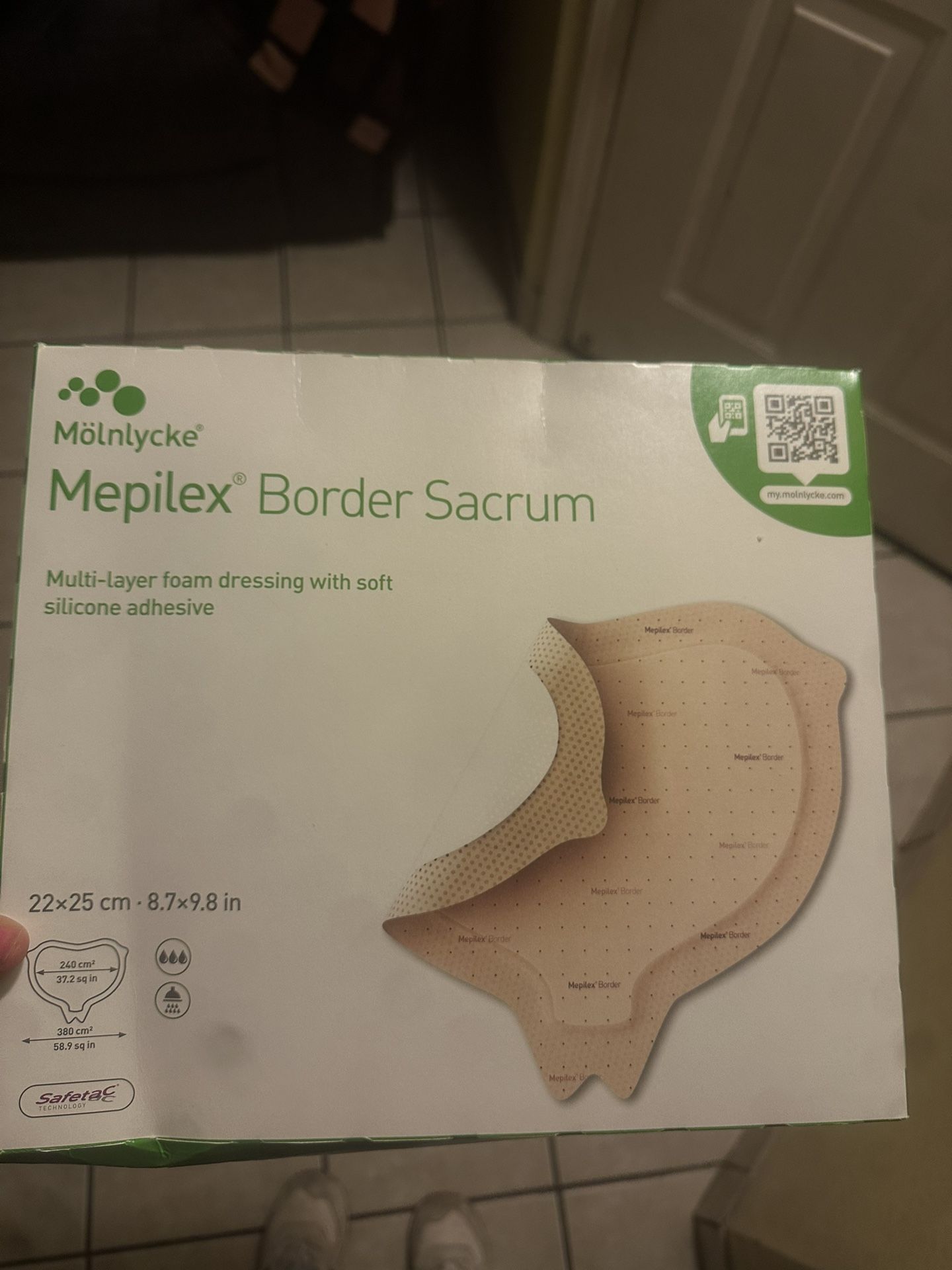Mepilex Border Sacrum