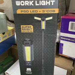 6000Mah Outdoor Campinglight COB P50 Lamp Beads Telescopic Rotation Adjustable