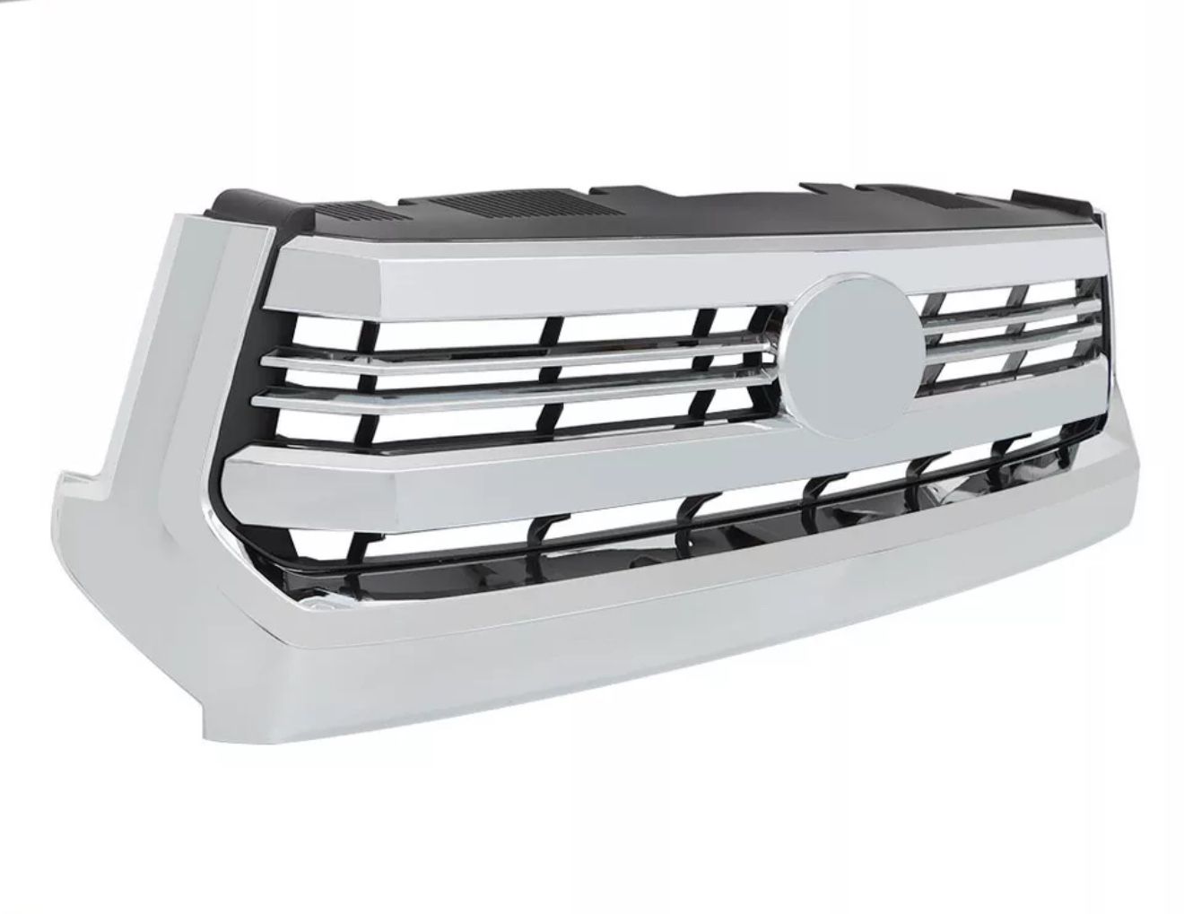 New Front Bumper Grille Assembly Chrome 2014-2021 Toyota Tundra Plastic