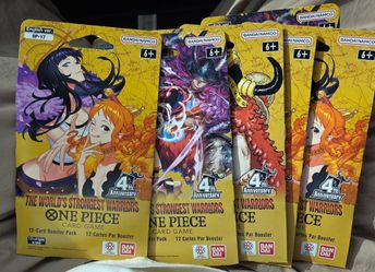 One Piece Card Game OP-17 Booster Packs