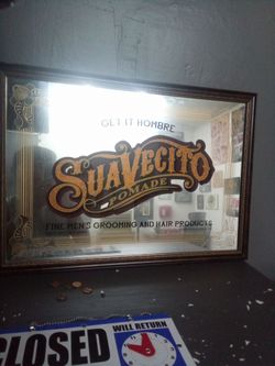 Suavecito mirror