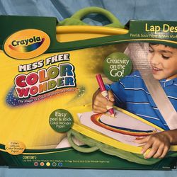 Crayola Mess Free Color Wonder On The Go Lap Desk