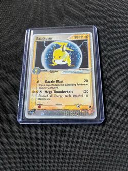 Pokemon Cards EX Sandstorm Raichu EX
