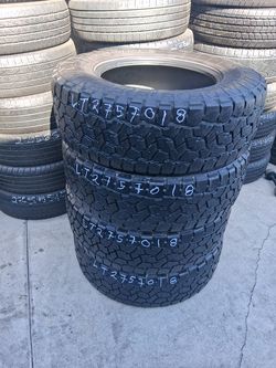 LT 275/70/18 Toyo Open Country A/T