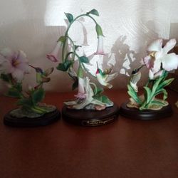 Homecoming 1985 Masterpiece Bone China Hummingbird Set