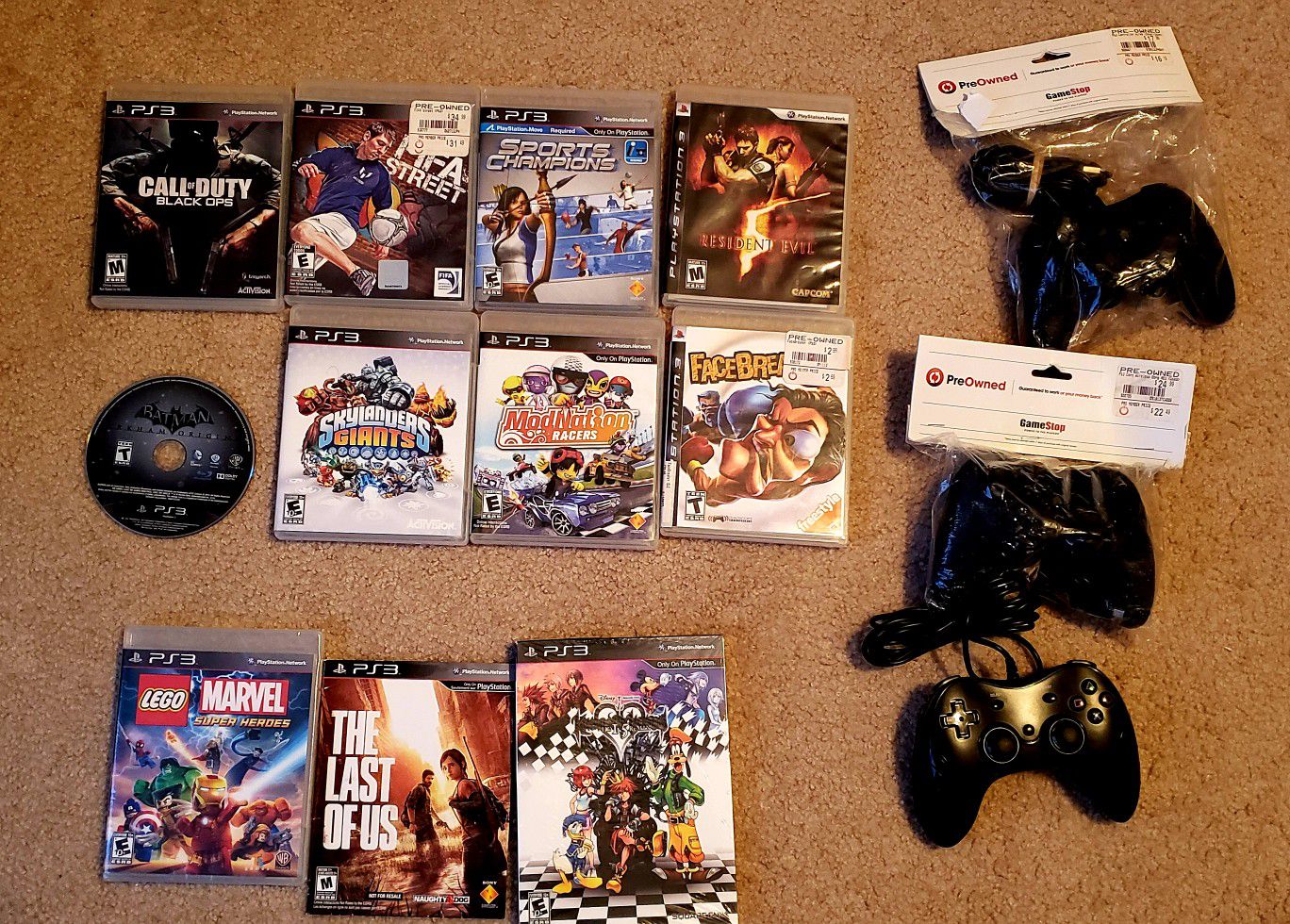 PlayStation 3 -PS3 Games and Controllers