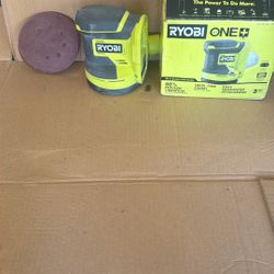 RYOBI 18V Orbital Sander – Like New