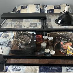 Reptile Habitat 40 Gallon Tank