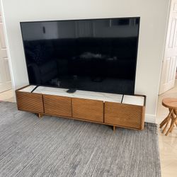 78 Inches Wood TV Storage table 