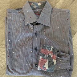 Robert Graham long sleeve boys shirt Size 10-12 $20
