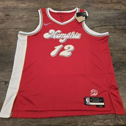 NIKE MEMPHIS GRIZZLIES JA MORANT CITY EDITION JERSEY MENS...SZ XL...BNWT