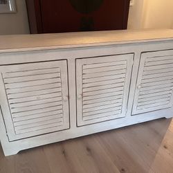 Real Hardwood Coastal Cabinet