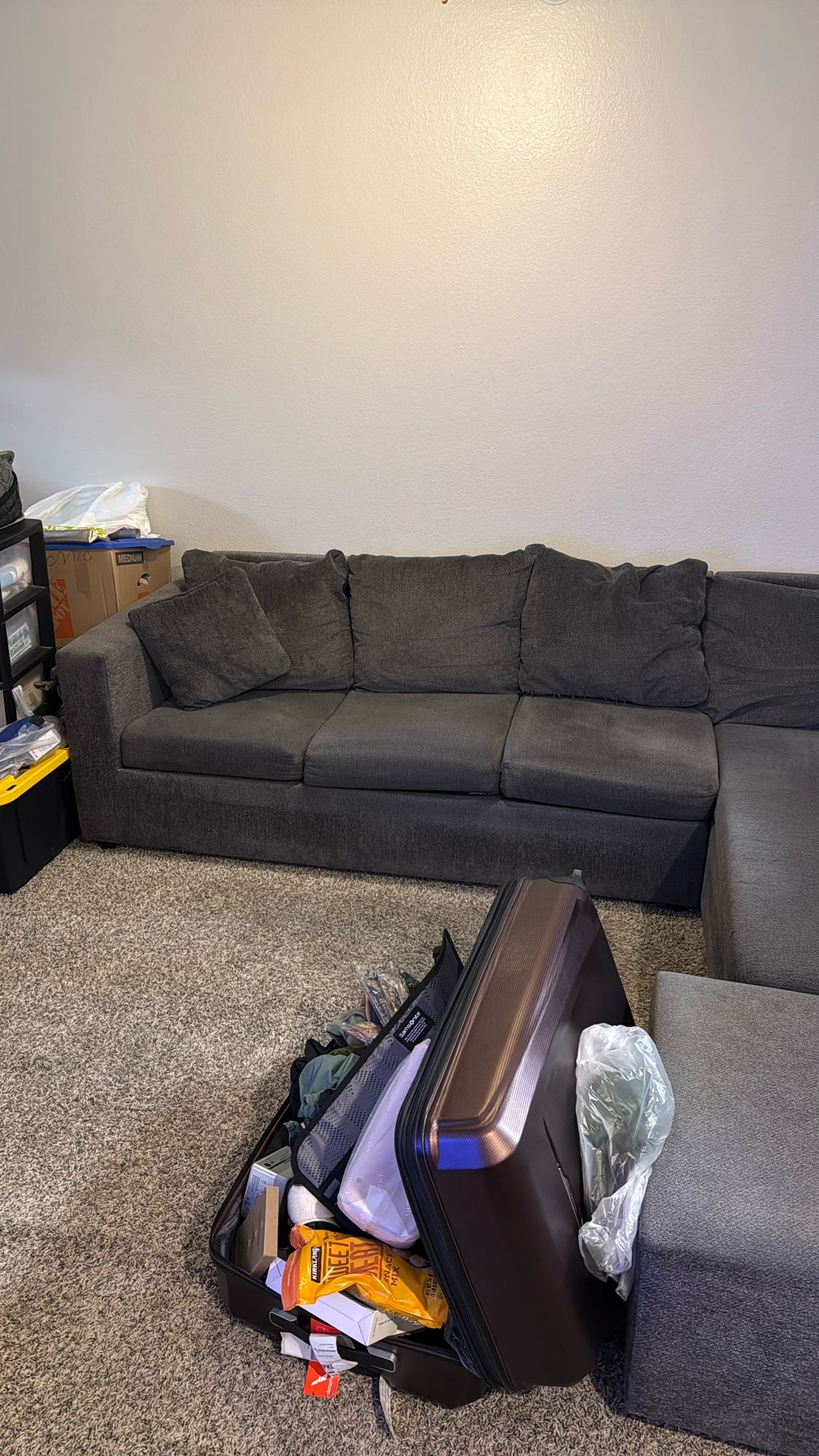 Sofa Couch With chaise And Ottoman