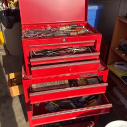 Toolbox With Tools 
