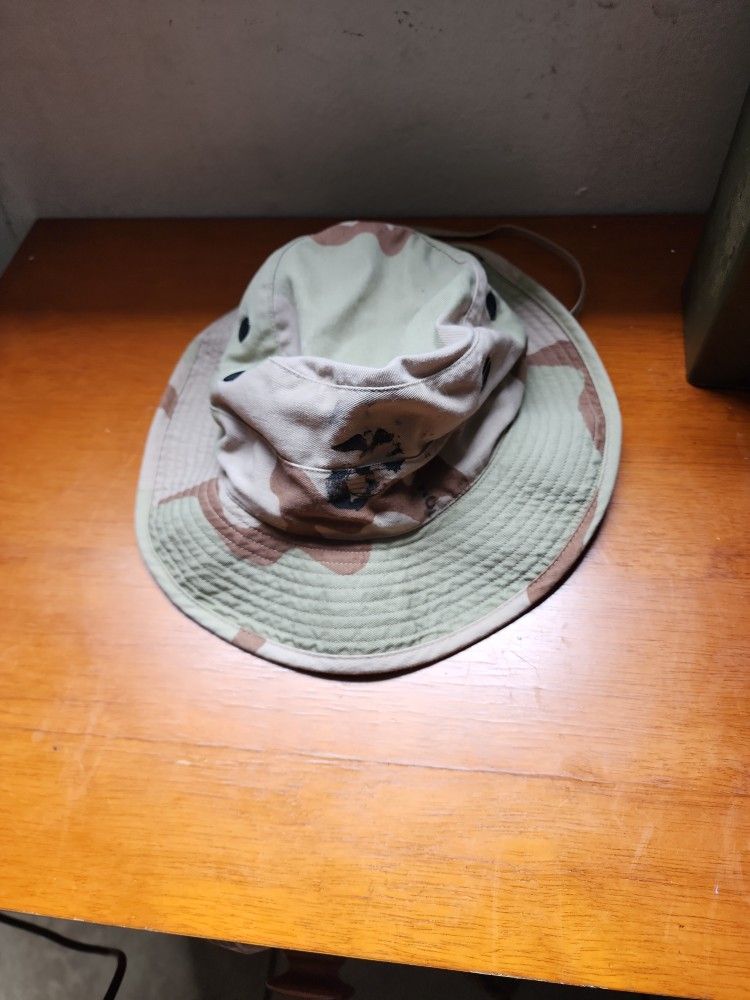 USMC DCU CAMO BOONIE Hat SMALL
