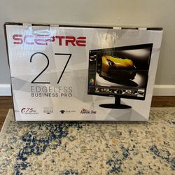 27” Computer Monitor- New In Box 