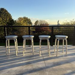 CRATE & BARREL STOOLS 