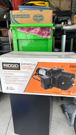 RIDGID 3/4 HP Cast Iron Shallow Well Jet Pump