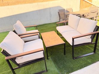 Patio table set