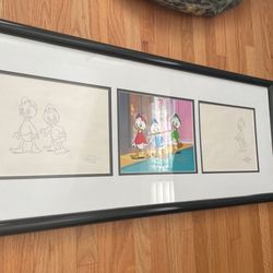 Disney Television Animation Production Cel Duck Tales