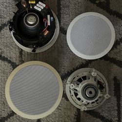 Ceiling Speakers 4 Count 