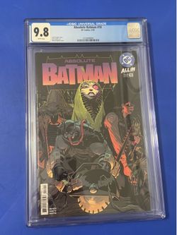 ABSOLUTE BATMAN #18 CGC 9.8 DRAGOTTA MAIN A 1ST PRINT & APPEARANCE DC Comic 2025