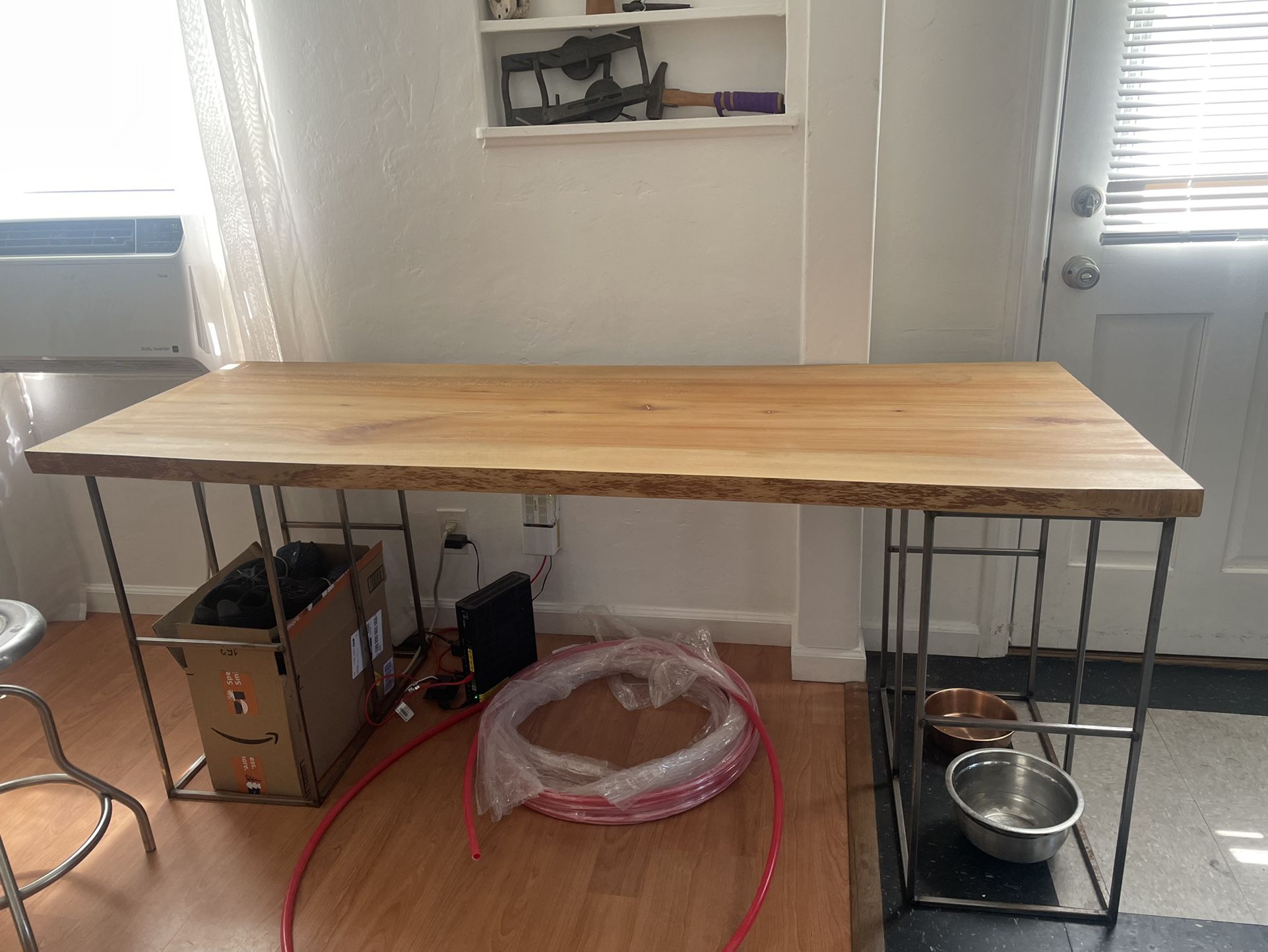 Live Edge Ash Table Top