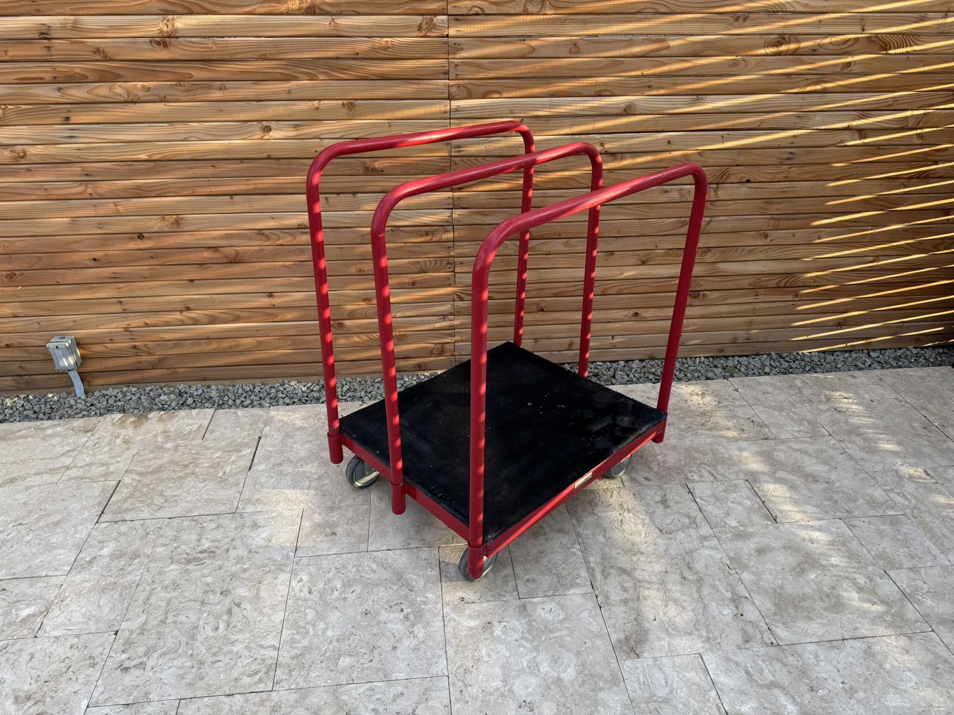 Heavy-Duty ULINE Carpeted Panel Cart - 1000 lb Capacity (Model H-3174)