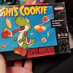 Super nintendo Snes Yoshis Cookie Copmplete