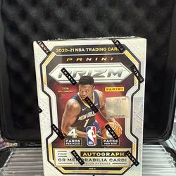 2020-21 NBA Prizm Basketball Blaster Box