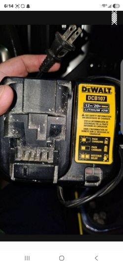 DeWalt DCB107 12V/20V Battery Charger