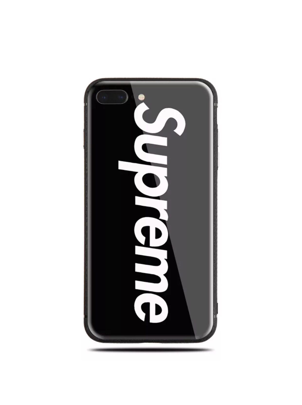 Supreme Glass case IPhone 7 Plus or 8 Plus