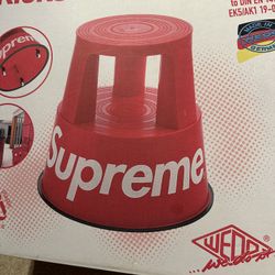 💯% Authentic Supreme Step Stool BLACK