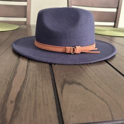New Fedora,  Flat Hat Male, Or Female universal fit