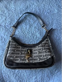 Juicy Couture Shoulder Bag with Lock & Key Charm