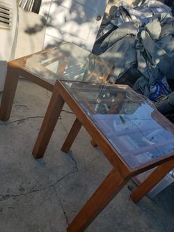 Wood Glass Tables