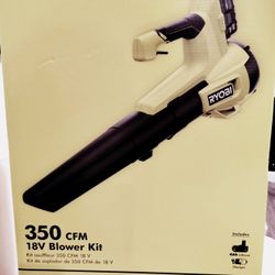 Ryobi Blower + Battery Charging Kit