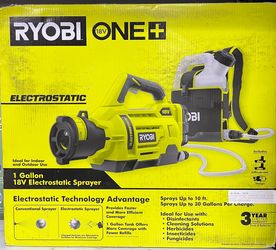 Ryobi 18V ONE+ 1 Gallon Electrostatic Sprayer