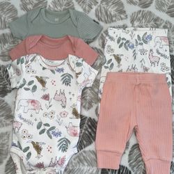 Just One You 3 Months Baby Girl Outfit 