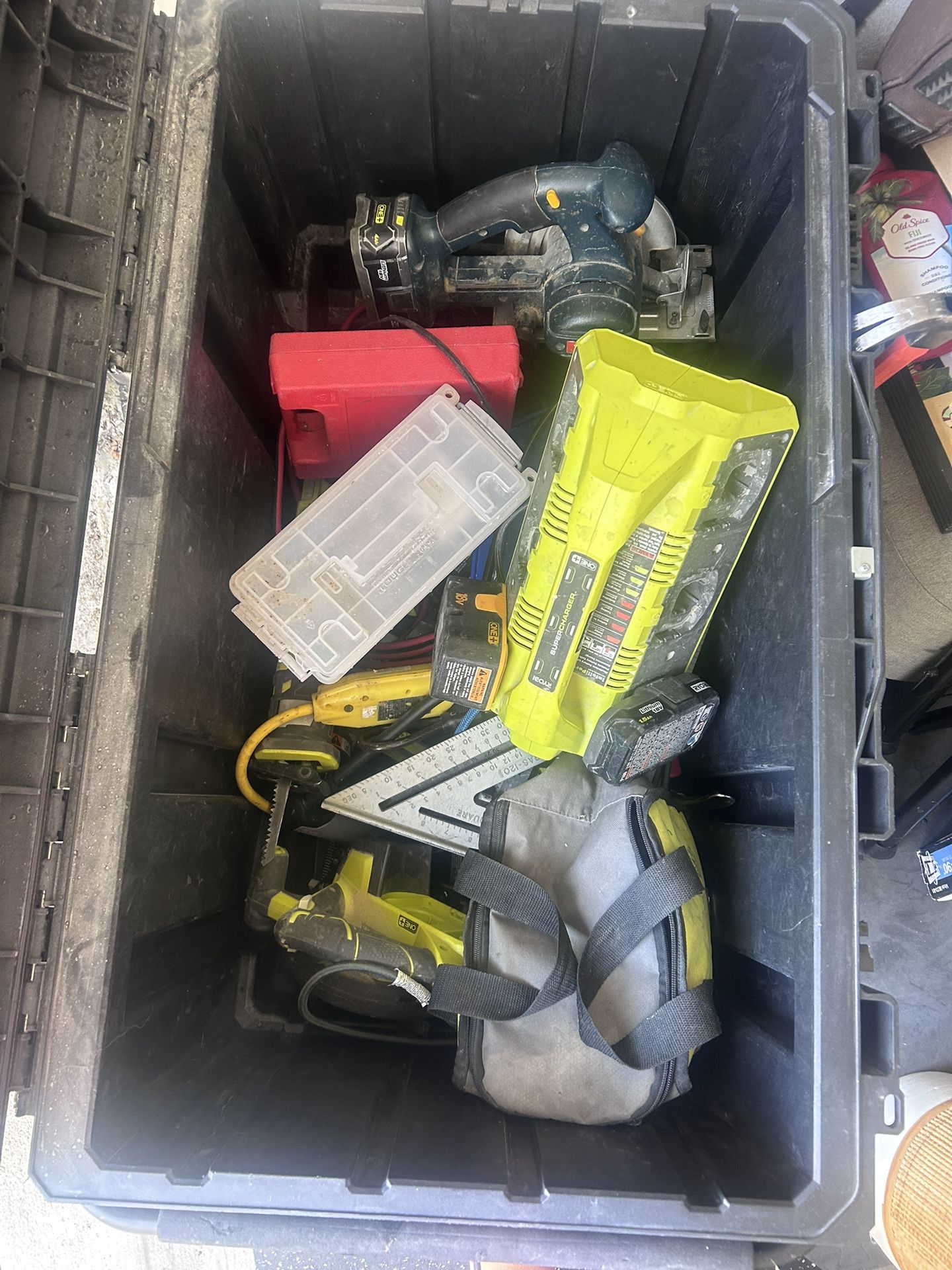 Power Drill And Power Saws + Assorted Power Tools