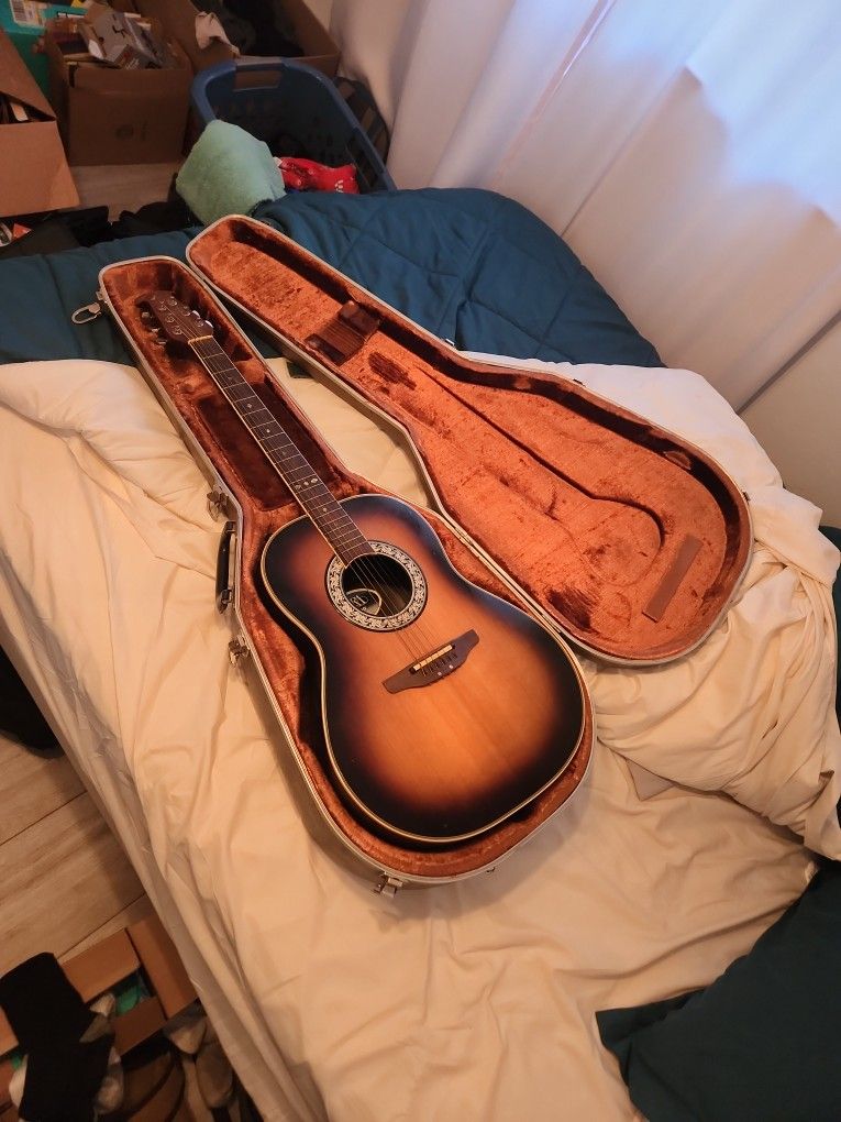 Ovation Acoustic Electric Guitar