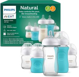 Glass baby bottles