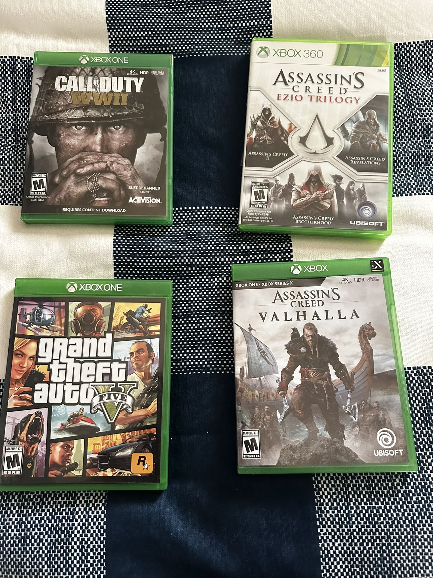 Xbox One + Xbox 360 Games (compatible with Xbox One)