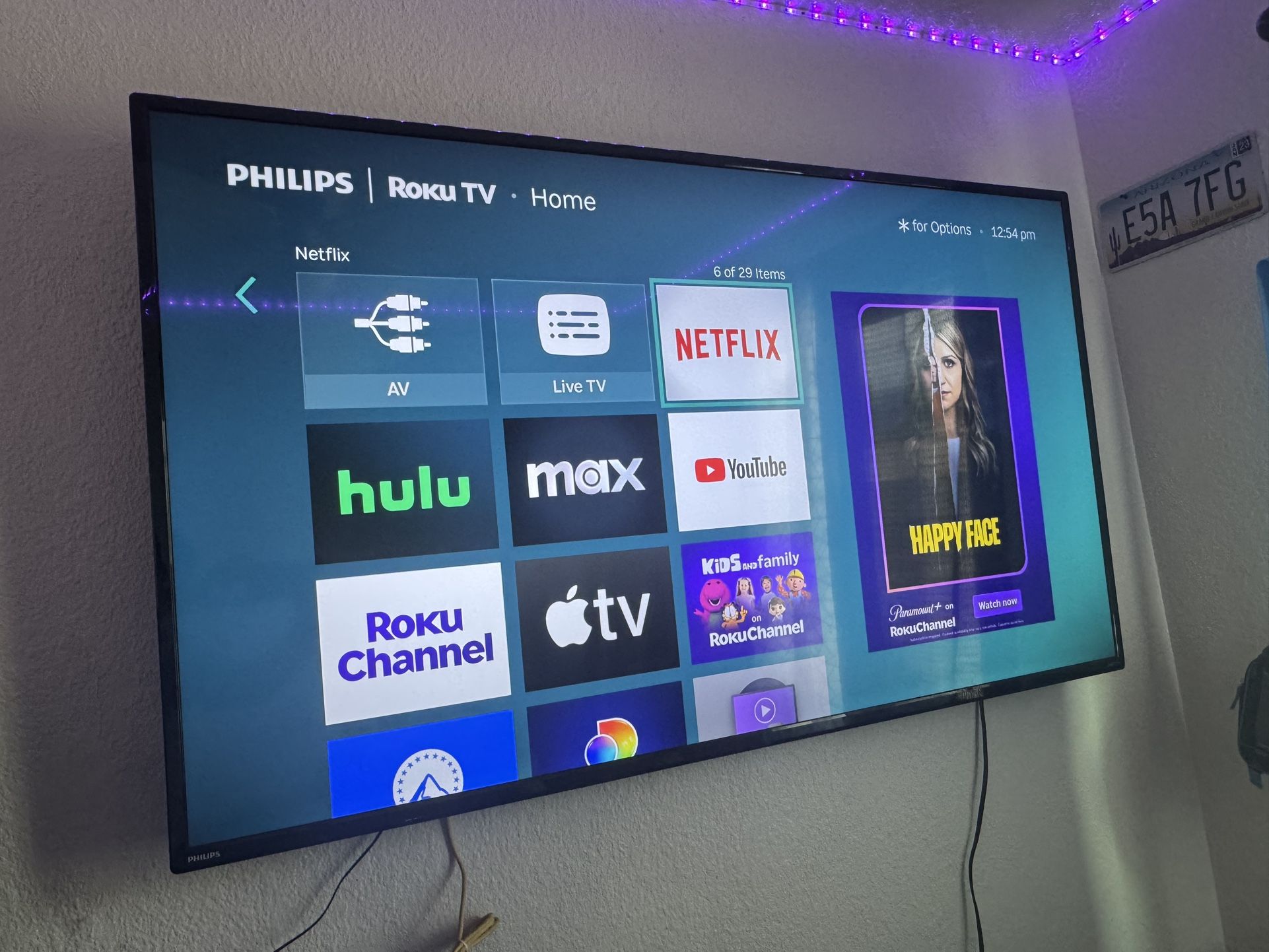 Philips Roku 65”