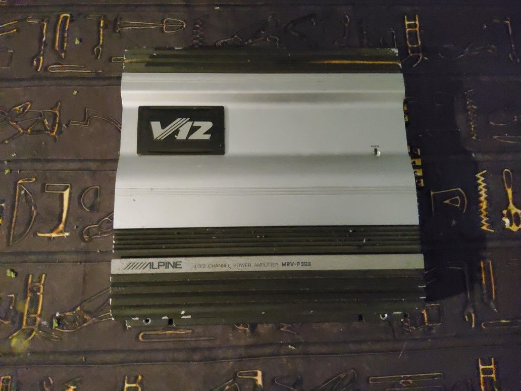 Alpine MRV-303F Amplifier