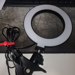 Ring Light With Clamps