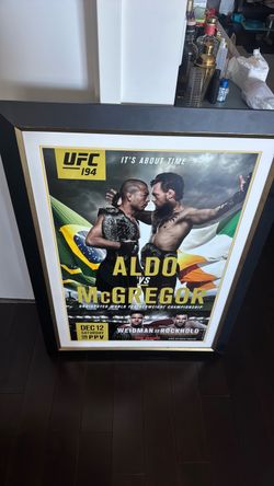UFC 194 poster