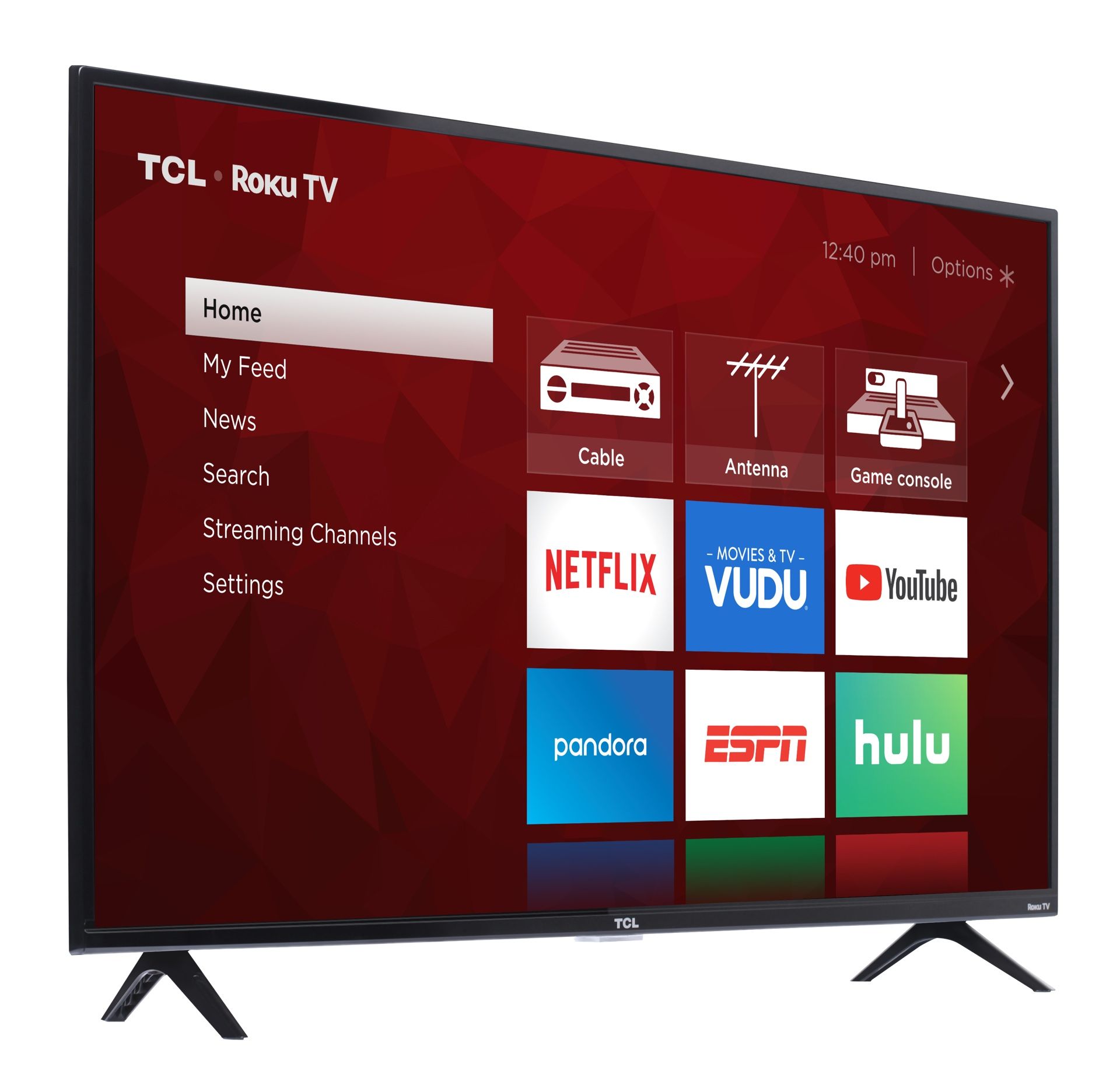43 inch 4K TLC ROKU TV