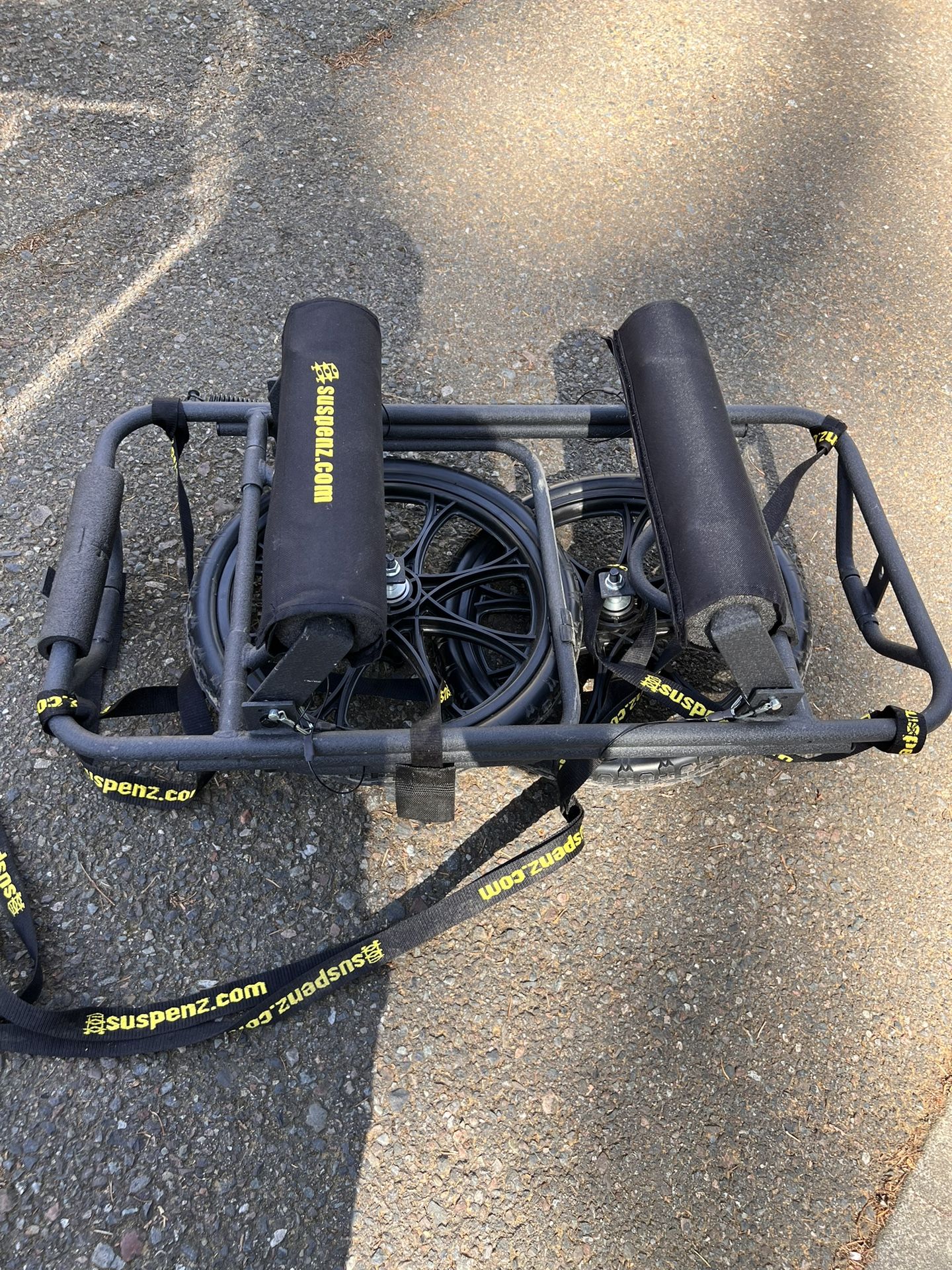 Suspenz Kayak Canoe Transport Cart