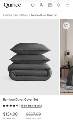 Bamboo Duvet Cover Set